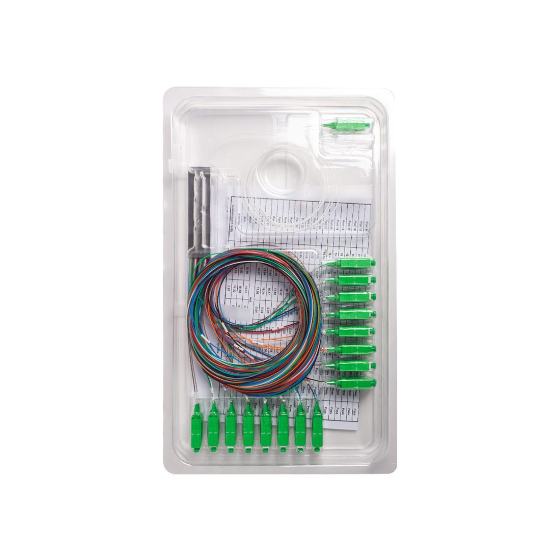 Сплиттер оптоволоконный PLC-1х32 SC/APC 1,5m SM