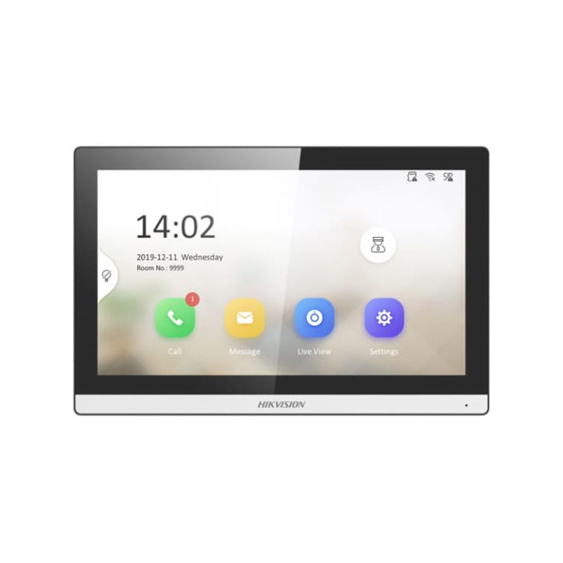 Монитор домофона Hikvision DS-KH6350-WTE1 7"