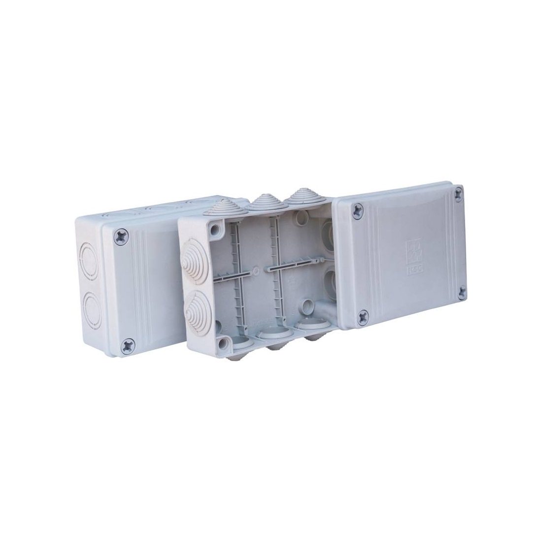 Коробка распаячная KSC 11-308а 140х190х55 для открытого монтажа IP55
