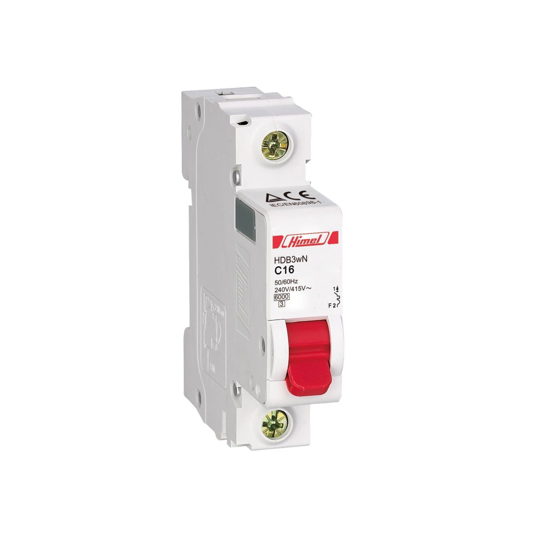 Автоматический выключатель Himel HDB3w 1Р 2А С 4,5кА