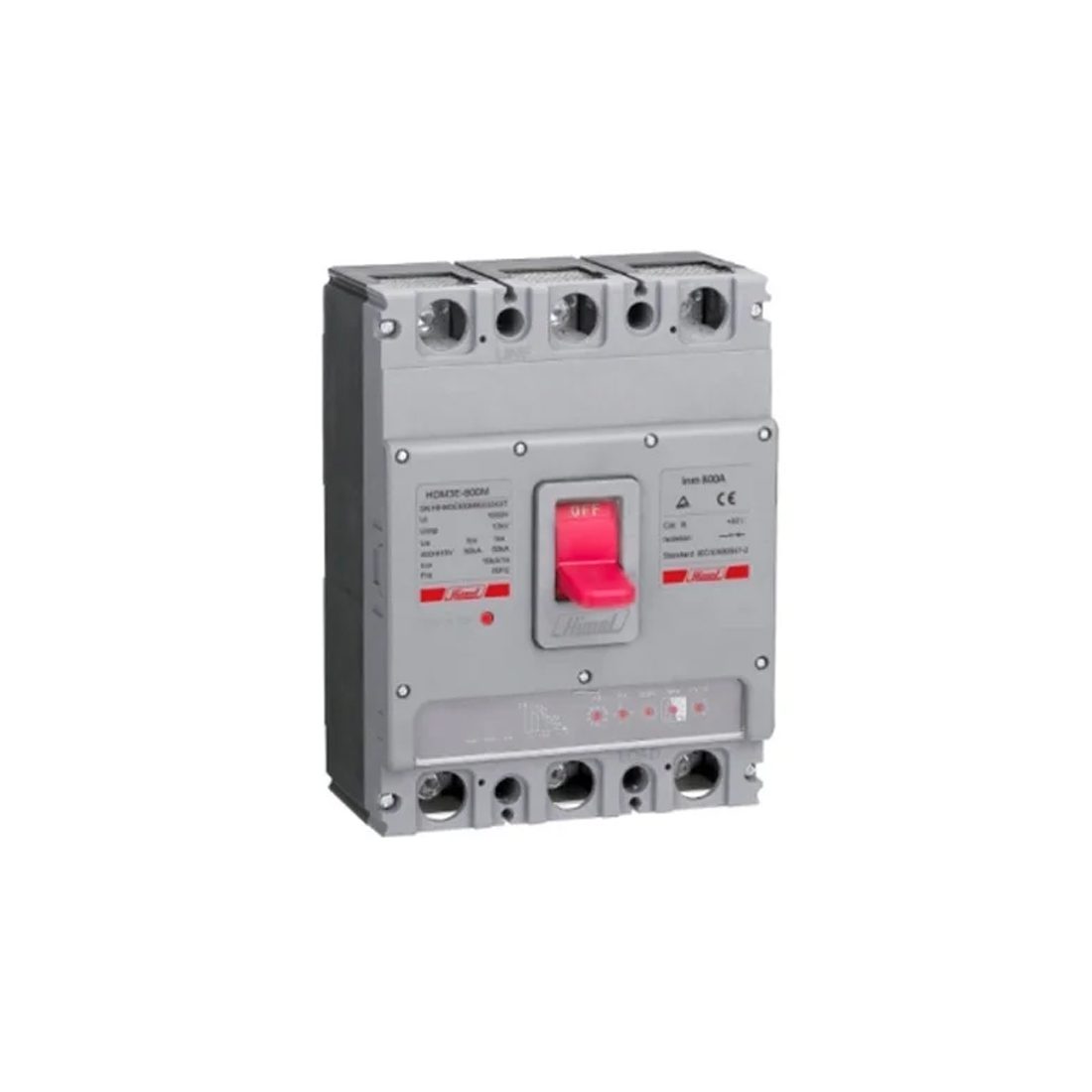 Автоматический выключатель Himel HDM3V 800M/3P 800A