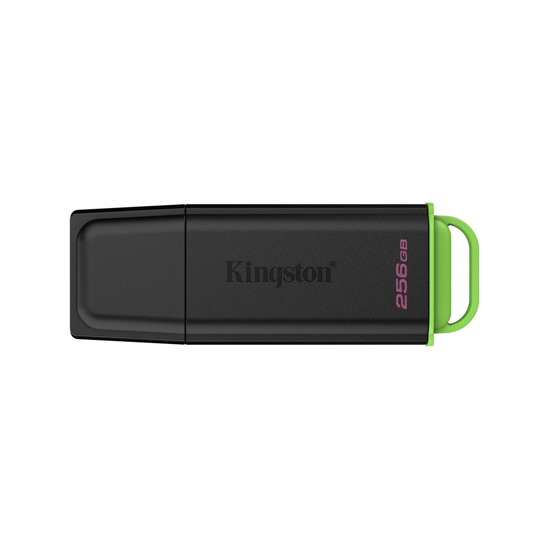 USB-накопитель Kingston DTXG2/256GB 256GB Чёрный/Зелёный